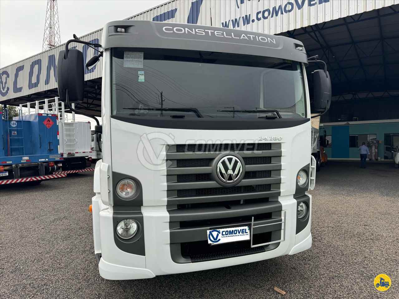 CAMINHAO VOLKSWAGEN VW 24280 Chassis Truck 6x2 Comovel Comercial Montealtense de Veículos MONTE ALTO SÃO PAULO SP